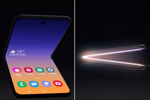 Samsung Unveils New Foldable Phone Design