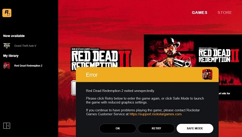 Fixed: Red Dead Redemption 2 PC / RDR2 PC Error